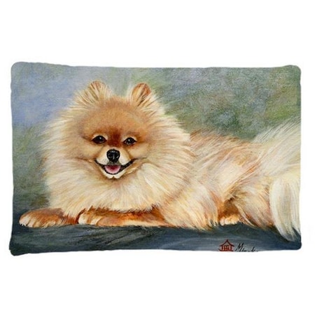 Jensendistributionservices Pomeranian Full Body Fabric Standard Pillowcase MI252249